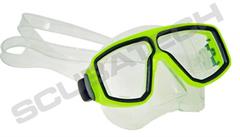 Scubatech Mask Frameless Classic, black silicon matt - Articdiving